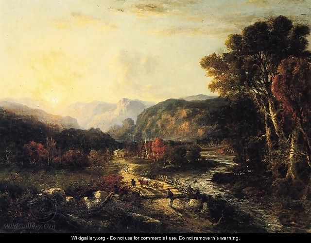 Sunrise, White Mountains, New Hampshire - George Loring Brown