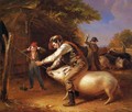 Ringing the Pig - William Sidney Mount