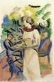 Afternoon in the Garden - August Macke