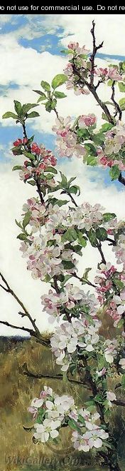 Apple Blossoms - Alfred Parsons