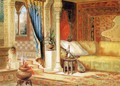 Turkish Room Theater Curtain Sketch - John Wood