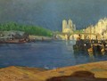 View of the Seine Looking toward Notre Dame - Henry Ossawa Tanner