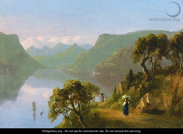 Lake Como - Sanford Robinson Gifford