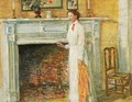 The Mantle Piece - Frederick Childe Hassam