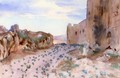 Fortress, Roads and Rocks - John Singer Sargent