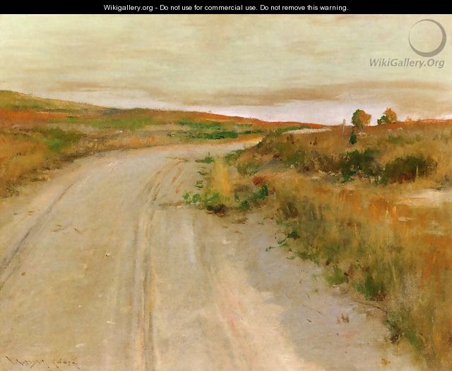 At Shinnecock Hills - William Merritt Chase