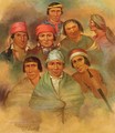 Eight Potawatomi Natives - George Winter