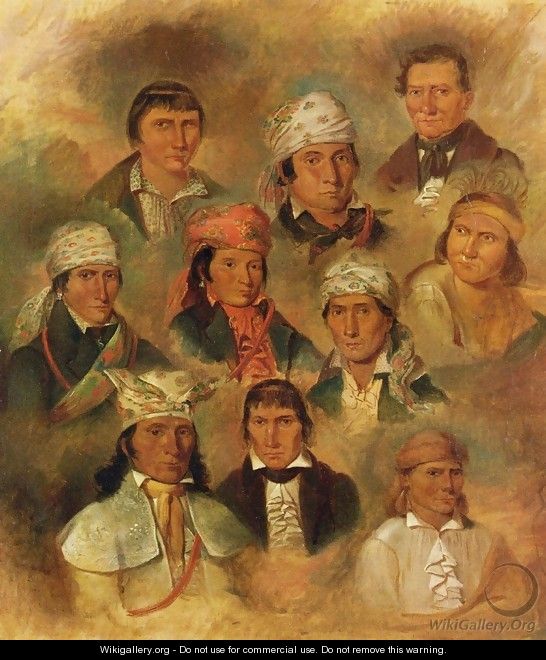 Ten Potawatomi Chiefs - George Winter