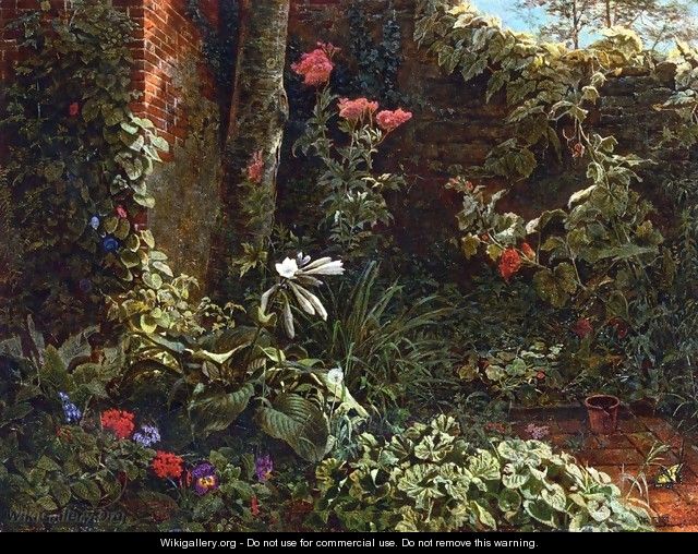 The Neglected Garden - William Trost Richards