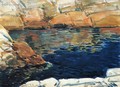 Looking into Beryl Pool - Frederick Childe Hassam