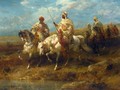 Arab Horsemen I - Adolf Schreyer