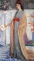 Sketch for "Rose and Silver: La Princesse du Pays de la Porcelaine" - James Abbott McNeill Whistler