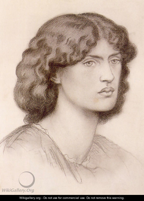 Jane Morris I - Dante Gabriel Rossetti
