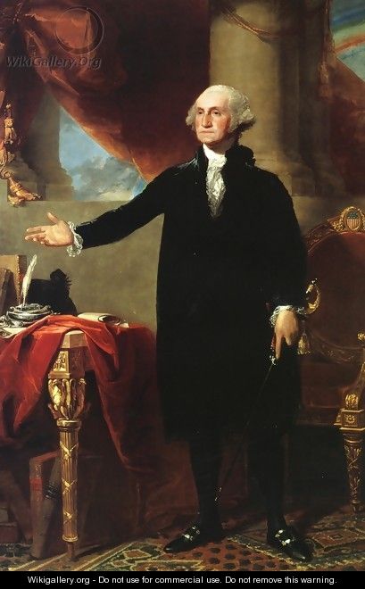 George Washington (The Landsdowne Portrait) - Gilbert Stuart