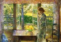 The Goldfish Window - Frederick Childe Hassam