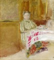 Madame Vuillard at Table I - Edouard (Jean-Edouard) Vuillard
