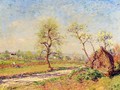 Road at Veneux - Alfred Sisley