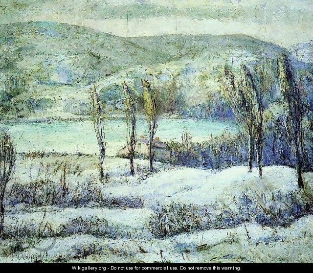 Winter Scene - Ernest Lawson
