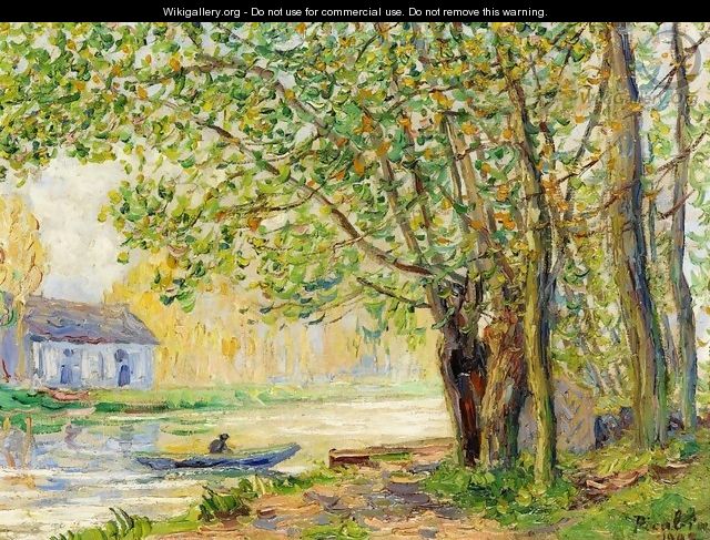 The Effect of Sun on the Banks of the Loing - Francis Picabia