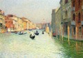 Gondolas in Venice - Henri Martin