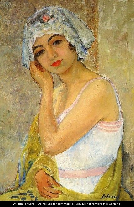 Seated Young Woman - Henri Lebasque