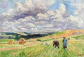 Children in the Fields - Maximilien Luce