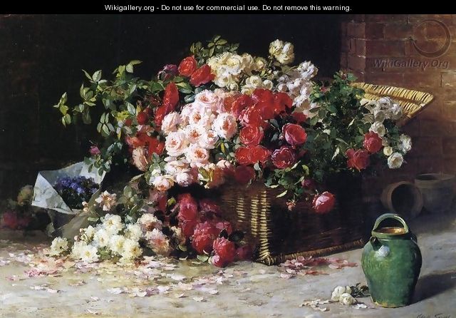 Still Life with Roses - Abbott Fuller Graves