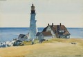 Lighthouse and Buildings - Edward Hopper