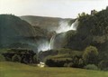 The Waterfalls of Tivoli - Johann Martin Von Rohden
