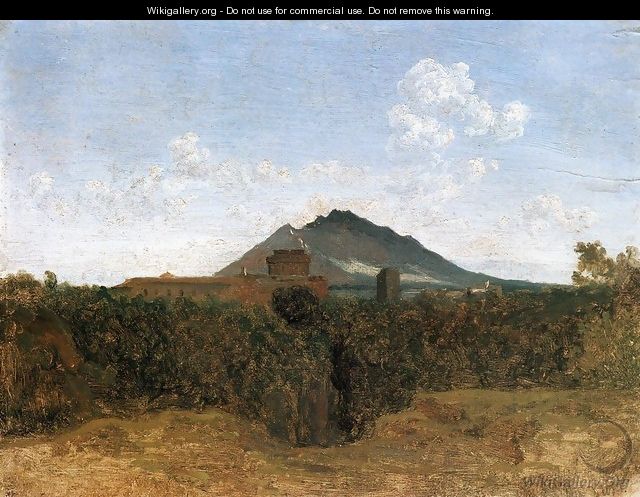 Civita Castellana and Mount Soracte - Jean-Baptiste-Camille Corot