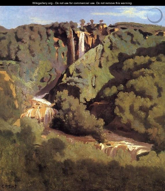 Cascade of Terni - Jean-Baptiste-Camille Corot