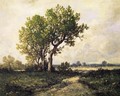Trees in a Landscape - Leon Richet