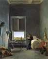 The Artist in His Room at the Villa Medici, Rome I - Léon Cogniet