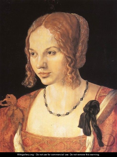 Portrait of a Young Venetian Woman I - Albrecht Durer