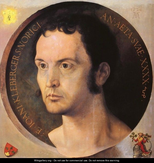 Portrait of Johannes Kleberger - Albrecht Durer