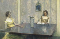 A Reading - Thomas Wilmer Dewing