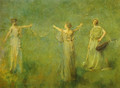 The Garland - Thomas Wilmer Dewing