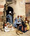 The sahleb vendor, Cairo - Ludwig Deutsch