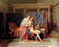 The Courtship of Paris and Helen - Jacques Louis David