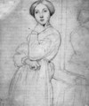 Study for Vicomtesse d'Hausonville, born Louise Albertine de Broglie I - Jean Auguste Dominique Ingres