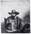 Portrait Of Cornelis Claesz - Harmenszoon van Rijn Rembrandt