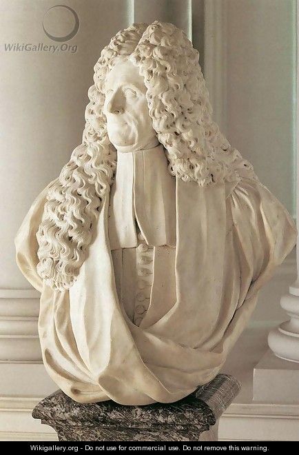 Bust of Jacobus Franciscus van Caverson - Michiel Vervoort the Elder