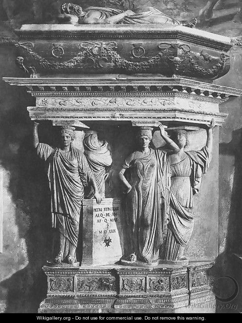 Tomb of Pietro Strozzi - Giulio Romano (Orbetto)