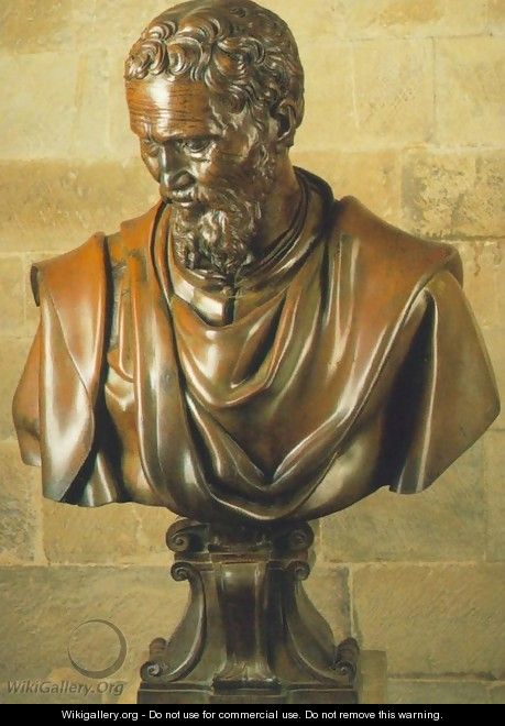 Bust of Michelangelo - Daniele Ricciarelli