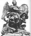 Fame Reviving the History of Louis XIV - Domenico Guidi