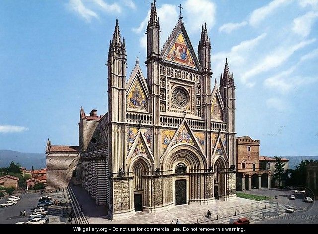 Facade of the Cathedral - Lorenzo Maitani