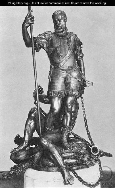 Philip II - Pompeo Leoni