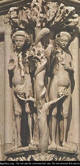 The Fall of Adam and Eve - Giovanni Bon