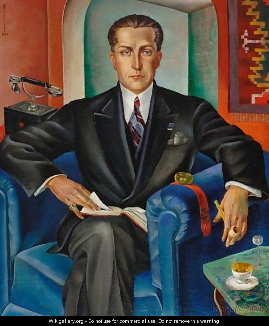 Portrait of a Man - Halina Dabrowska