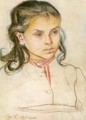 Head of a Girl II - Stanislaw Wyspianski